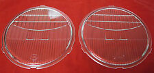 1928 To 1931 Ford Car Truck Model A Glass Headlight Lenses Pair With Logo Lens