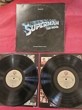 Superman The Movie Original Soundtrack 1978 Double Lp Vinyl Gvg