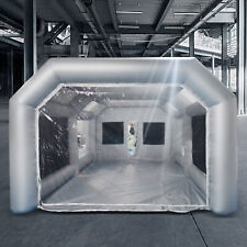 Inflatable Paint Booth Portable Spray Paint Car Tent 2-filter System 28x15x10 Ft