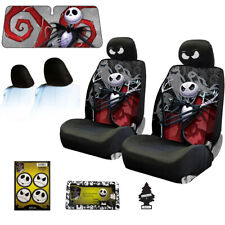 For Bmw Jack Skellington Nightmare Before Christmas Ghostly Car Seat Cover