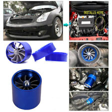 Car Air Intake Fan Supercharger Engine Enhancer Turbo Gas Fuel Vortex Kit Saver