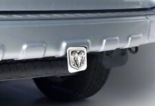 Dodge Ram 3d Logo Chrome Stainless Steel Hitch Cover Cap For 2 Trailer Receiver