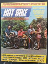 Hot Bike Magazine Nov 71 Vol 1 No 3 Ten Second 750 Honda Supercharged Sportster