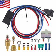 Electric Engine Thermostat Fan Temperature Switch Sensor Relay Kit 38 175185