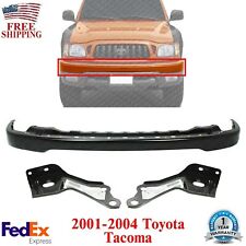 Front Bumper Paintable Steel Brackets Rh Lh Side For 2001-2004 Toyota Tacoma