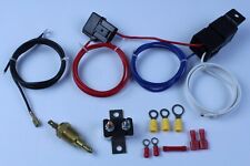 Electric Radiator Engine Fan Relay Kit Thermostat Temperature Switch 180-200