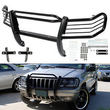 For Jeep Grand Cherokee Wj 1999-04 Powder Coated Front Bumper Brush Grille Guard