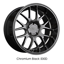 Xxr Wheels Rim 530d 18x10.5 5x114.3 Et20 73.1cb Chromium Black