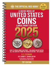 2025 Red Book Price Guide 78th Edition Large Print In Stock And Shipping Now