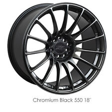 Xxr Wheels Rim 550 18x8.75 5x1005x114.3 Et36 73.1cb Chromium Black