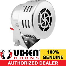 Minicompact Electric Air Raid Siren Alarm Cartruck 12v Chrome Color Vxs-9060c
