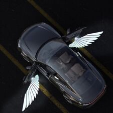 2pc Door Angel Wings Courtesy Projector Laser Light Suitable For All Car