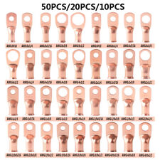 Copper Lugs Battery Cable Ends Terminal Wire Connectors 10 14 516 38 12