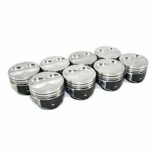 Speed Pro Standard 4 Bore Flat Top Coated Pistons For Chevrolet Sbc 350 5.7l