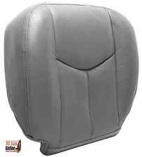 2003 2004 2005 Gmc Yukon Front Driver Bottom Synthetic Leather Seat Cover Gray