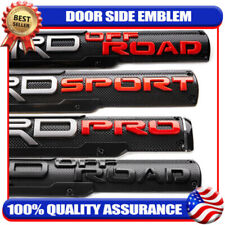 3d Door Fender Side Nameplate Sport Badge Offroad Emblem Pro Sticker Left Right