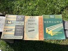 Mercury Motor And Chassis Manuals 1957