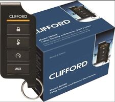 Clifford 5606x 5-button Led 1-way Car Alarm Security And Remote Start System