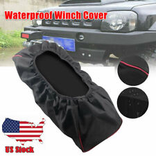 Waterproof Soft Winch Dust Capstan Cover 8000-17500 Lbs Trailer Suv Heavy Duty