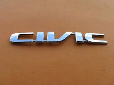 01 02 03 04 05 Honda Civic Coupe Sedan Rear Lid Emblem Logo Badge Sign Oem 40343