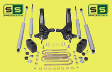 44 Lift Kit Spindlesblocks 4 Shocks For 01-10 Ford Ranger 2wd 46 Cylinder