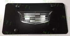 Cadillac Front Auto Heavy Duty Vanity Stainless Metal License Plate Frame