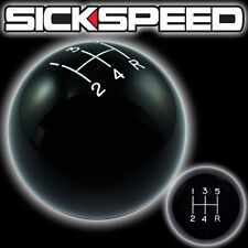 Black Ol Skool Shift Knob For 5 Speed Short Throw Shifter Selector 38x24 K06