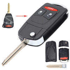 Replacement Remote Key Fob Kobdt04a Shell Flip Case For Dodge Magnum Nitro Ram