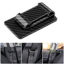Carbon Fiber Look Car Seat Belt Stabilizer Limiter Auto Interior Accessories3onp
