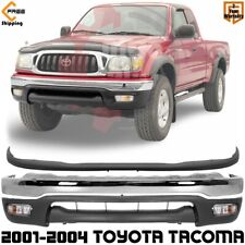 Front Bumper Chrome Lower Valance Kit For 2001-2004 Toyota Tacoma