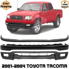 Front Bumper Kit With Bumper Trim And Lower Panel For 2001-2004 Toyota Tacoma