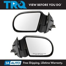 Trq Folding Power Mirrors Set Pair For Chevy Pickup Truck S-15 Sonoma S10 Blazer