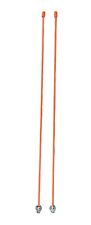 2 New Universal Snowplows Markers Guides For Snowplows Orange Color 3.5ft