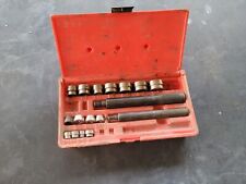 Snap-on Tools Usa A157b Bushing Driver Set In Pb20 Red Hard Case Usa