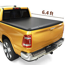 6.4 Ft 6.5 Ft Bed Tonneau Cover Soft 3 Fold For 02-24 Dodge Ram 1500 2500 3500