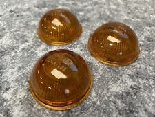 3 King Bee 21052 Amber Glass Beehive Lens Side Marker Driving 2 12