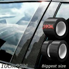Carbon Sticker Fiber Protector Sill Scuff Cover Anti Scratch Strip Car Door Body