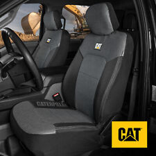 Cat Meshflex Front Seat Covers Set - Black Gray Truck Suv Van Car Seat Covers