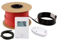 Luxheat Cable Kit 240v 40-300sqft Electric Radiant Floor Heating System Tile 