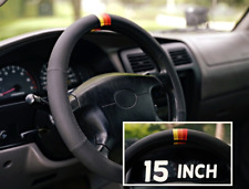 Steering Wheel Cover 15 Retro Stripes For Toyota Lexus Trd Lrd 4runner Gx Rx Lx