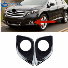 Pair Of Bumper Driving Fog Light Lamp Cover Lh Rh For Toyota Venza 2013-2016