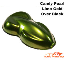 Candy Pearl Lime Gold Gallon With Reducer Candy Midcoat Only Auto Paint Kit