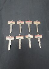 New Old Stock Lot Of 8 Chevrolet Corvair 1960s Gold Crest Key Keys Blank Unused