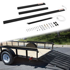 Utility 2 Sided Trailer Tailgate Liftgate Ramp Lift Assist System 300 Pounds