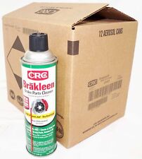 Case Of 12 Crc Brakleen Brake Parts Cleaner W Powerjet Technology Spray 05050