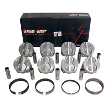 Speed Pro Fmp H273cp30 Sbford 289 302 Flat Top Pistons Moly Rings Kit 4.030