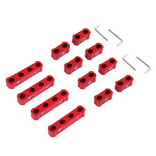 Spark Plug Wire Separator Divider 8mm 9mm 10mm Fits For Racing Car Red 12pcs