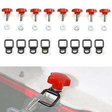 8 Hard Top Quick Removal Bolts Screws 8 Ring Tie Down Anchors For Jeep Wrangler