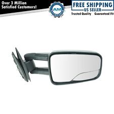 Dual Arm Telescoping Manual Mirror Rh Right Passenger For Chevy Pickup Truck