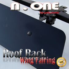 Roof Rack Noise Control Cross Bar Wind Deflector Aerodynamic Fairing For Jeep